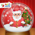 Schneekugeln mit Schütteleffekt (von Happy Touch Weihnachtsapps)